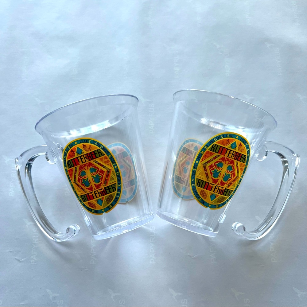 Harry Potter New York City Store Exclusive Plastic Butterbeer Mugs (2 piece set)